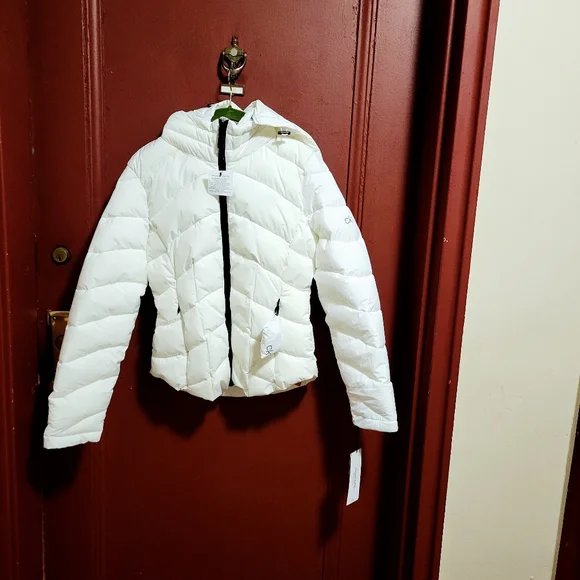 Calvin Klein Infinite Stretch White Jacket Size PXL - Picture 3 of 16